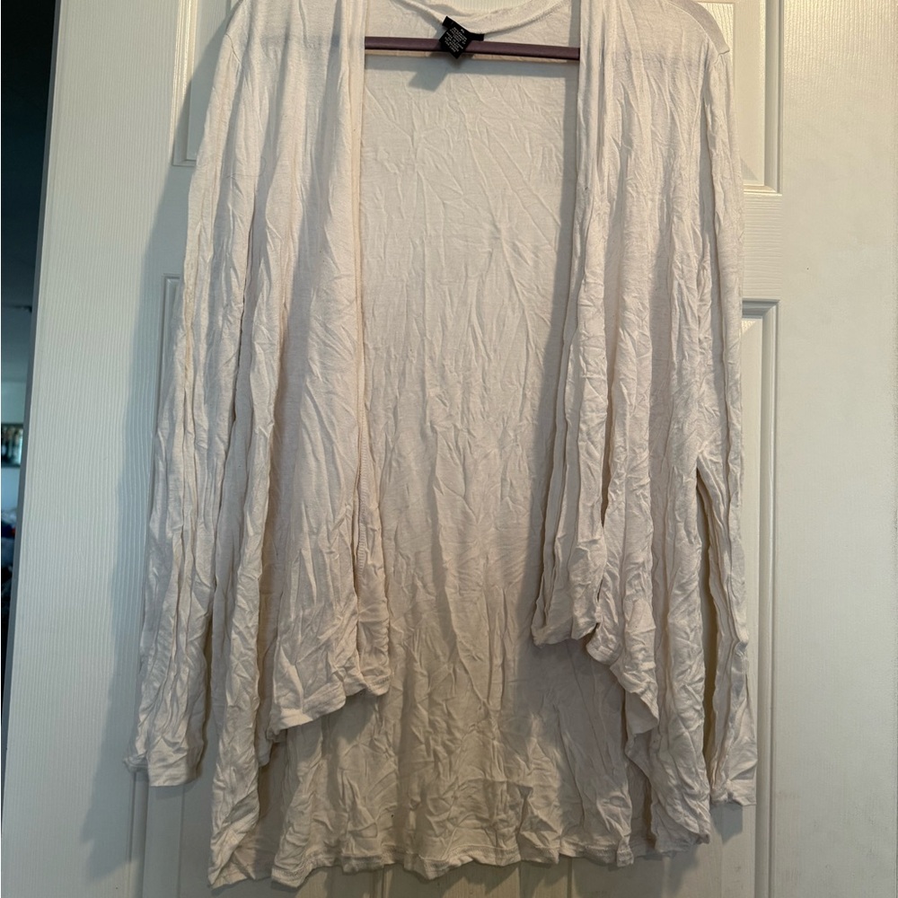 Women's White Cartigan